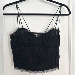 Urban Outfitters Black Crop Top